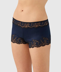 Modern Affair Boyshort: Night Sky/Black