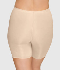 Beyond Naked Cotton Blend Thigh Shaper: Sand
