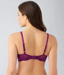 Vivid Attraction Underwire Bra: Dark Purple