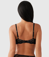 Vivid Attraction Underwire Bra: Black
