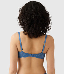 Vivid Attraction Underwire Bra: Blue Horizon