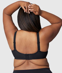 Back Appeal® H-K Cup Wire Free Bra: Black
