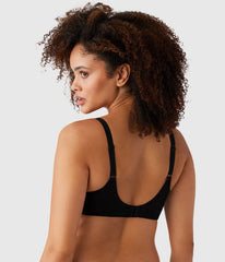 Back Appeal® T-Shirt Bra: Black