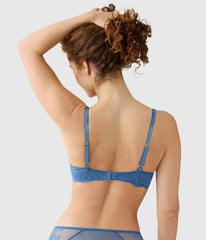 Vivid Attraction T-Shirt Bra: Blue Horizon