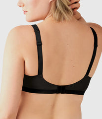 Shape Revelation® Uneven Underwire Bra: Black