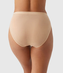 Understated Cotton Hi-Cut: Praline