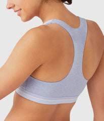 b.active Racerback Sport Bralette: Cosmic Sky Heather