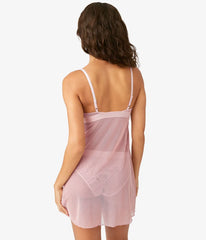 Opening Act Chemise: Blush Pink