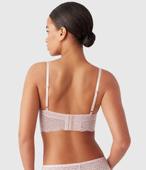 Untamed Demi Longline Bra: Rose Smoke