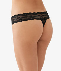 Lace Kiss Thong Panty Pack: Rose Smoke/Au Natural/Night
