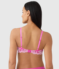 Embrace Lace® T-Shirt Bra: Wild Azalea/Cradle Pink