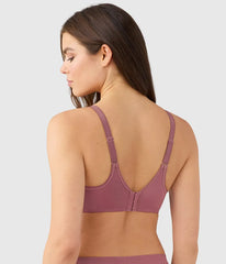 Basic Beauty Full Figure Seamless Underwire Bra: Rose Brown