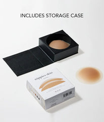 Nippies Adhesive Nipple Covers - Extra Coverage: Hazelnut