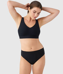 Easy Like Sunday™ Wire Free Bra: Black