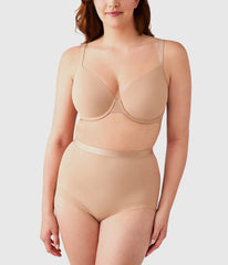 Shape Revelation® Shallow Top Underwire T-Shirt Bra: Praline