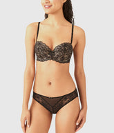 Lace Encounter Contour Bra: Night