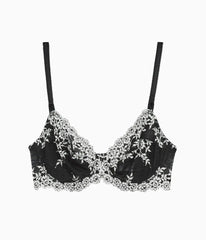 Embrace Lace® Underwire Bra: Black