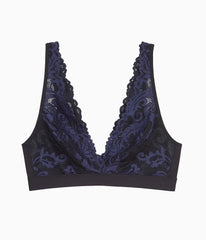 Instant Icon® Bralette: Black/Eclipse