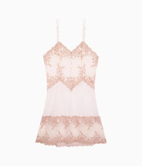 Embrace Lace® Chemise: Angel Wing/Rose Dust
