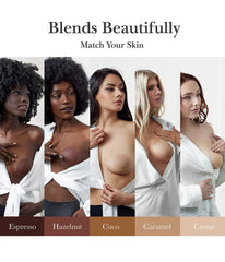 Nippies Adhesive Nipple Covers - Extra Coverage: Creme