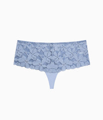 Feeling Famous Tanga: Country Blue/Bright White