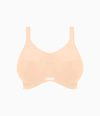 Energise Full Figure Underwire Sport Bra: Nude