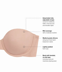 Comfort First Strapless Bra: Roebuck