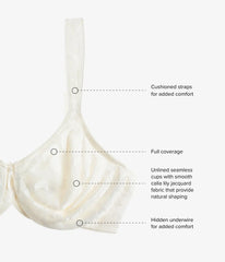 Awareness Underwire Bra: Ivory