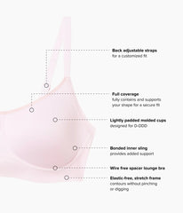 Easy Like Sunday™ Wire Free T-Shirt Bra: Cradle Pink