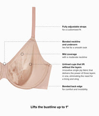Confidence Boost™ Underwire Bra: Roebuck