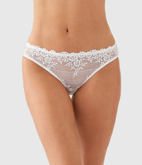 Embrace Lace® Bikini: Delicious White