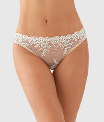 Embrace Lace® Bikini: Sand/Ivory