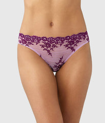 Embrace Lace® Bikini: Lavender Sage/Dark Purple