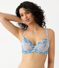 Embrace Lace® Underwire Bra: Micro Chip Multi