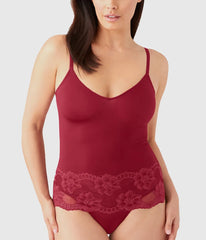 Light and Lacy Cami: Rhubarb