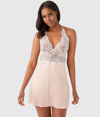 Center Stage Chemise: Rose Dust/Angel Wing