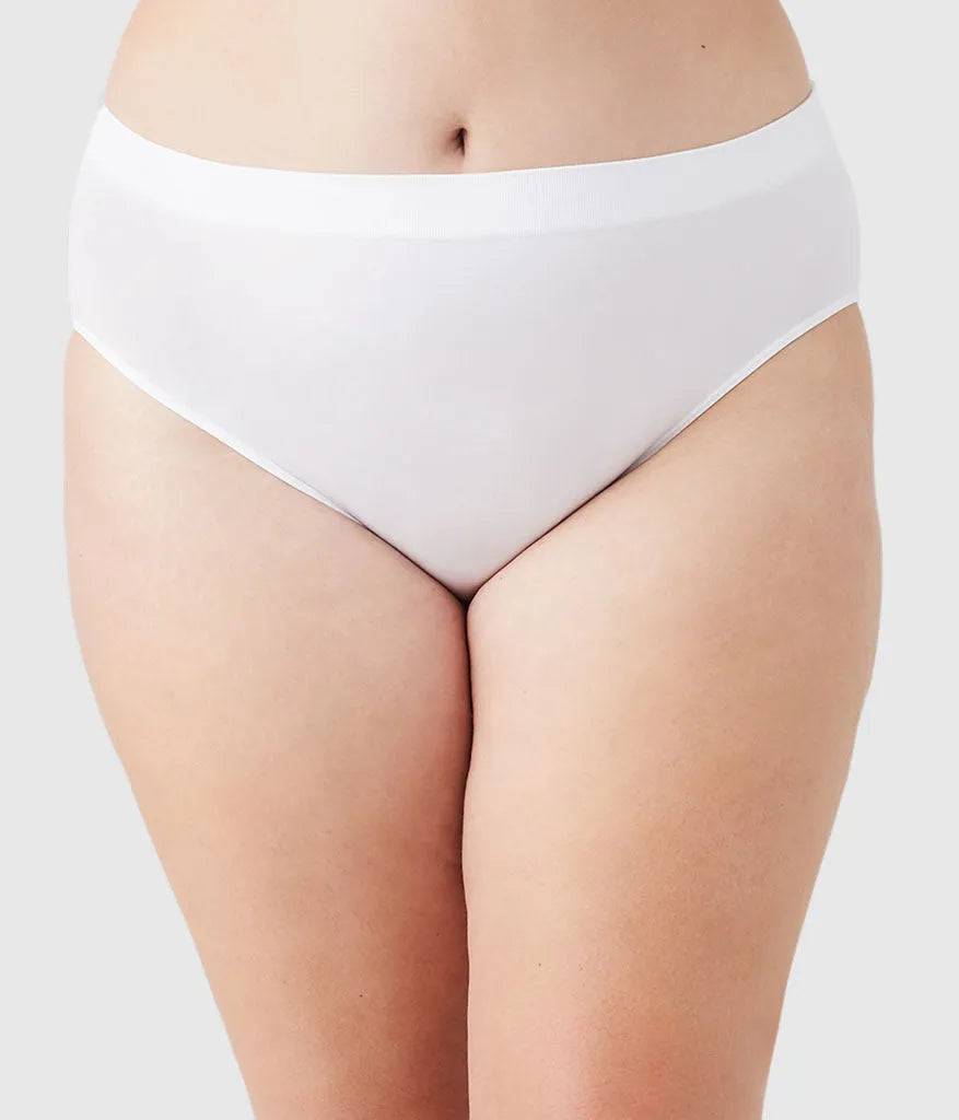 B-Smooth® Seamless Hi-Cut: White