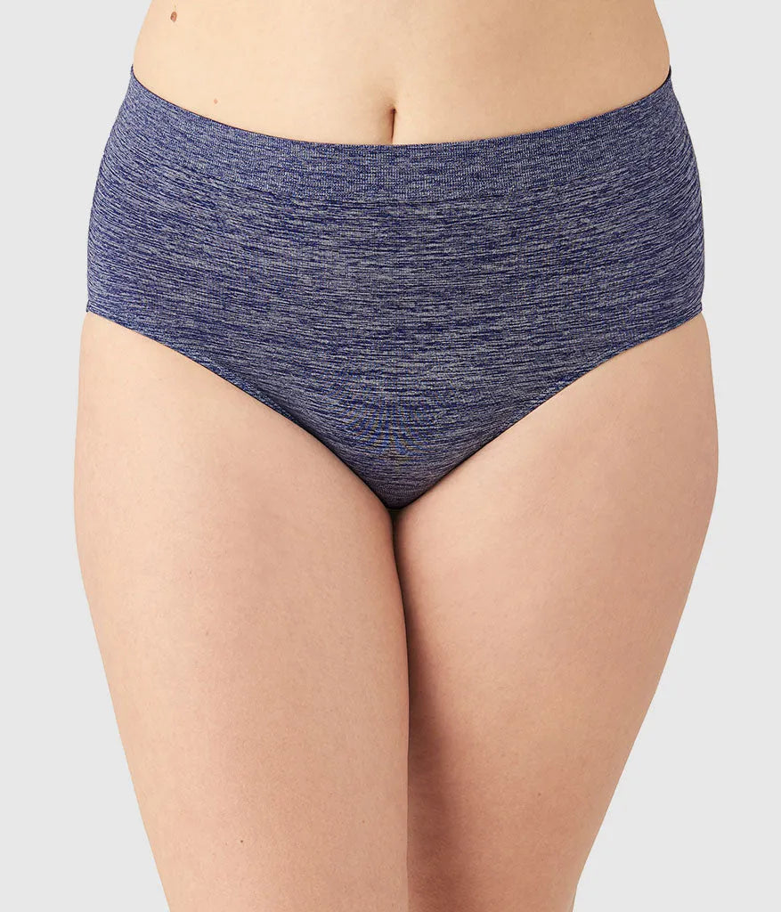 B-Smooth® Seamless Brief: Patriot Blue Heather