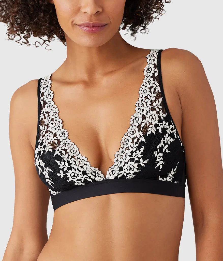 Embrace Lace® Wire Free Bralette: Black