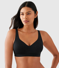 Inside Job™ Wire Free Bra: Black