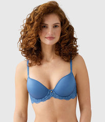 Vivid Attraction T-Shirt Bra: Blue Horizon