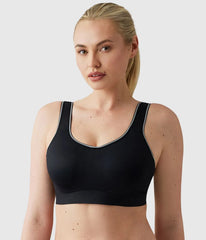 Sydney Sport Underwire Bra: Black