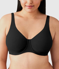 Shape Revelation® Pendulous Underwire Bra: Black