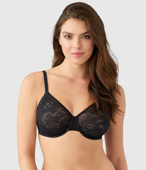 Taking Sides Underwire Bra: Black