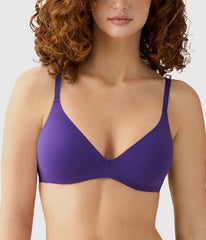 Comfort First Wire Free T-Shirt Bra: Purple Indigo