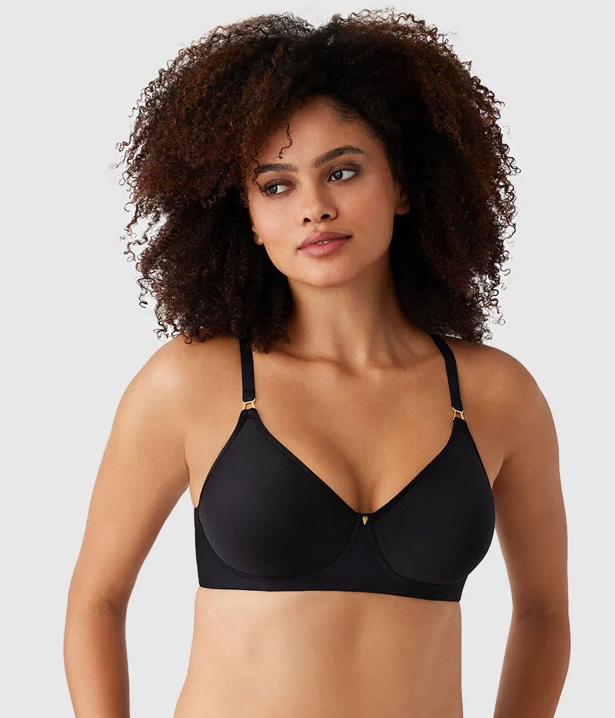 Simply Done Wire Free T-Shirt Bra: Black