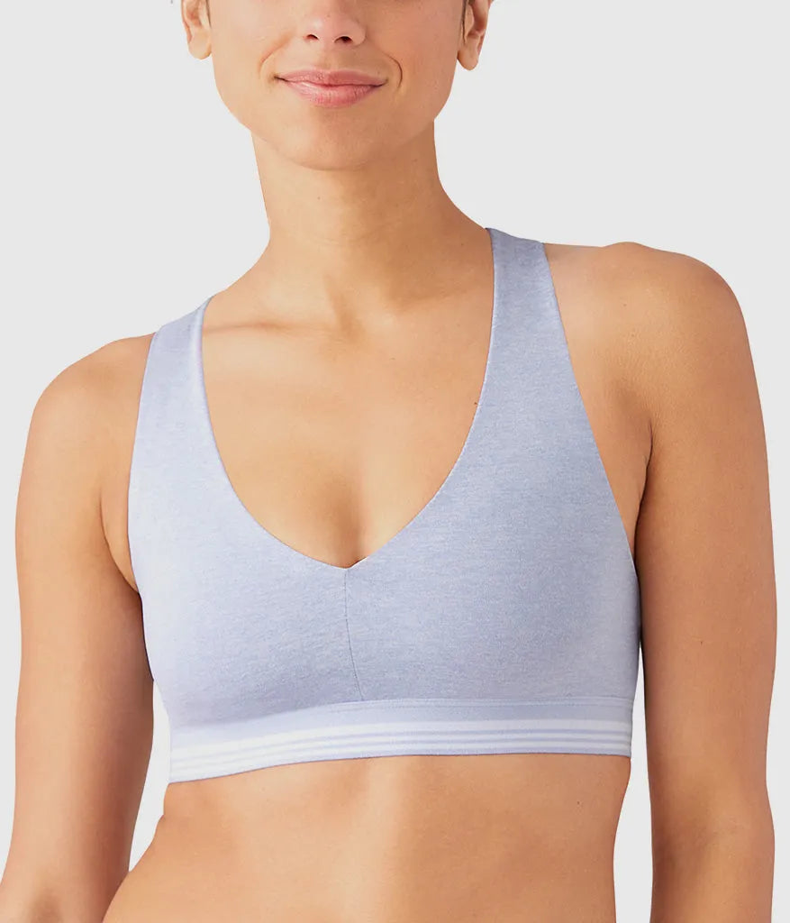 b.active Racerback Sport Bralette: Cosmic Sky Heather