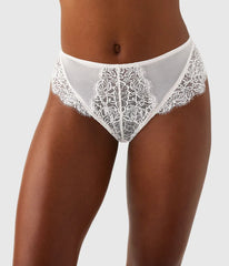 It's On Hi-Waist Thong: Sea Salt