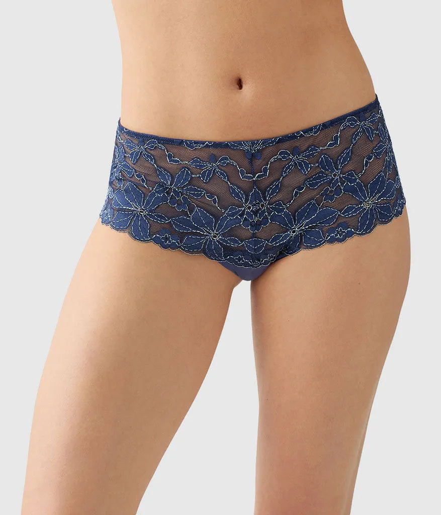 Feeling Famous Tanga: Crown Blue/ Blue Glow