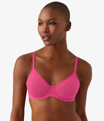 Cotton To A Tee Underwire Bra: Raspberry Sorbet